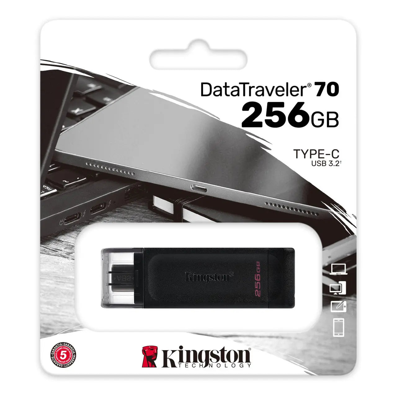 Kingston DataTraveler70 256GB PIXEL