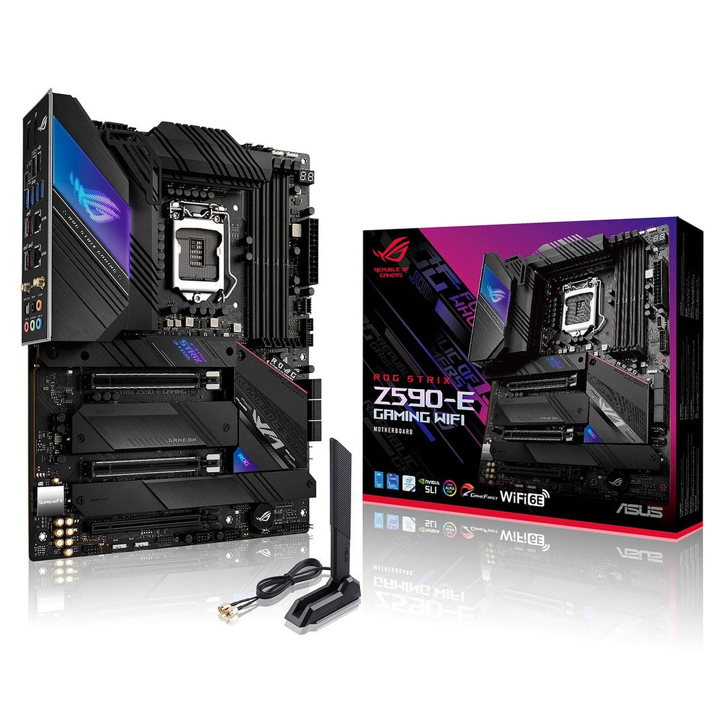 ASUS Rog Strix Z590-E Gaming Wifi Motherboard PIXEL