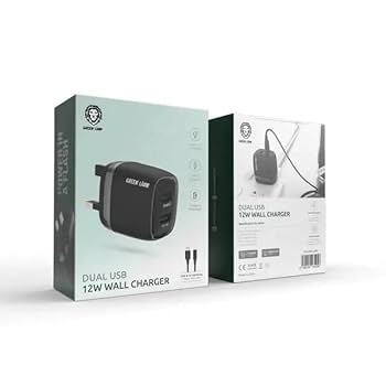 GL Dual USB 12W Wall Charger(Lightning) PIXEL