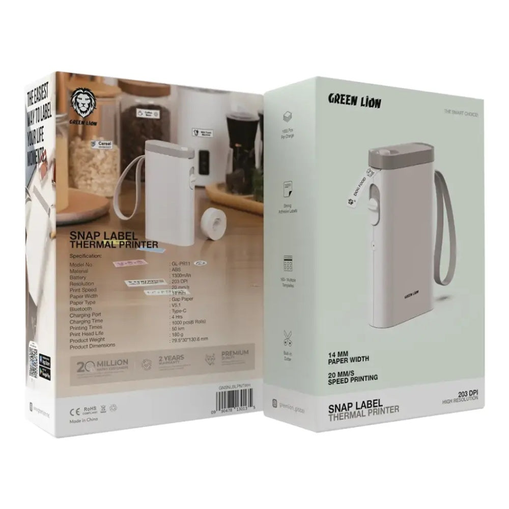 GL Snap Label Thermal Printer PIXEL