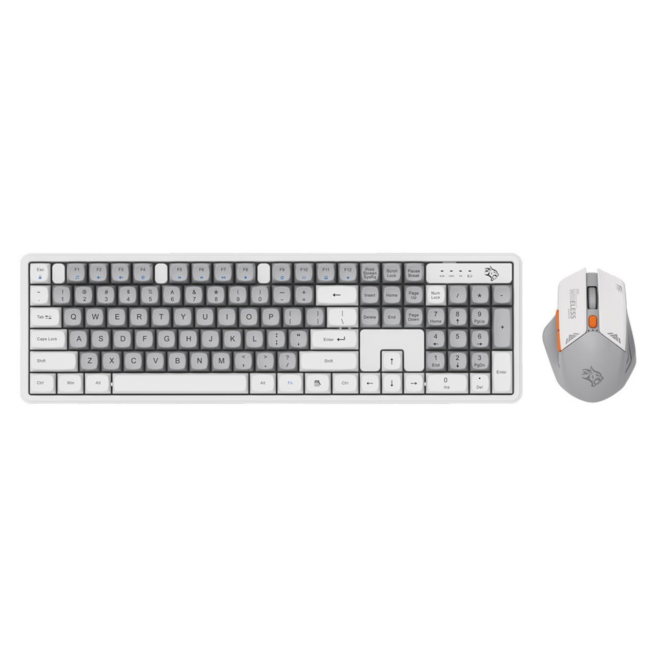 Porodo Gaming Wireless Keyboard Mouse Set PDX225 PIXEL
