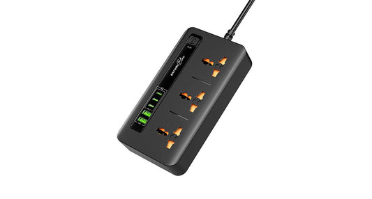 Porodo Blue Multi-Port Power Hub PIXEL