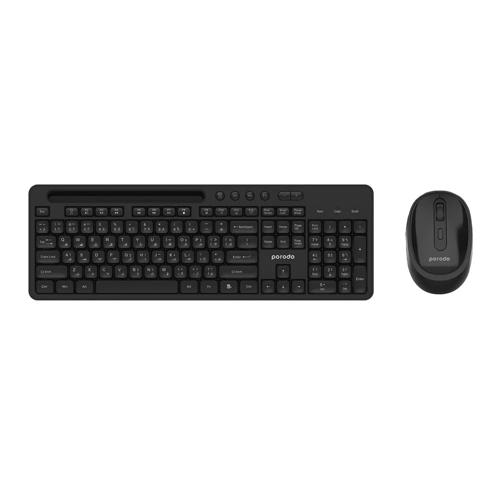 Porodo Keyboard Mouse Set PIXEL