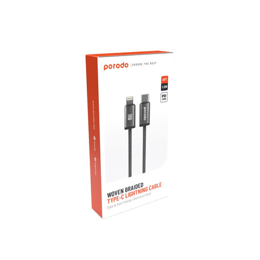 Porodo Type-C Lightning Cable PIXEL
