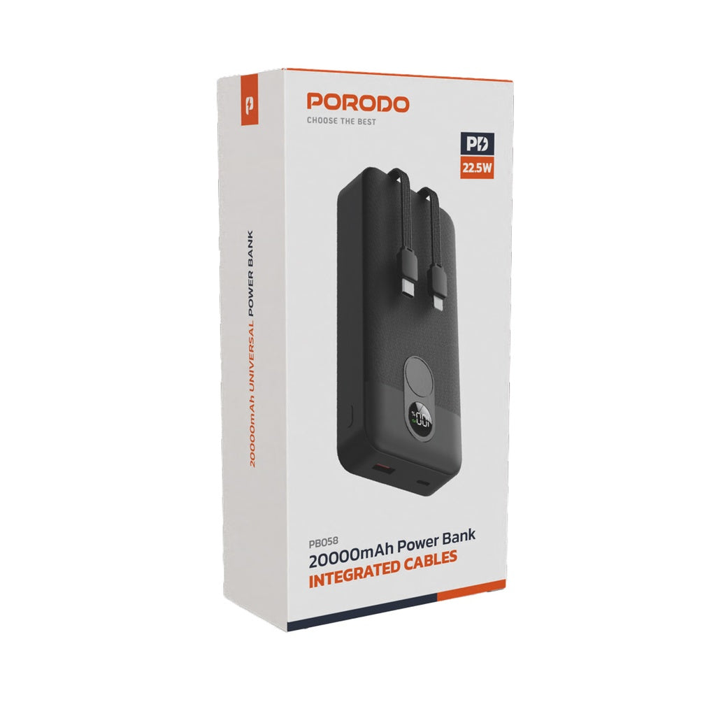 Porodo PB058 20000mAh Power Bank