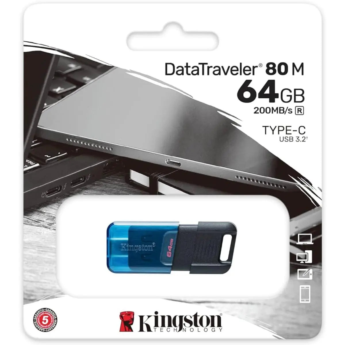 Kingston DataTraveler 64GB 80M PIXEL