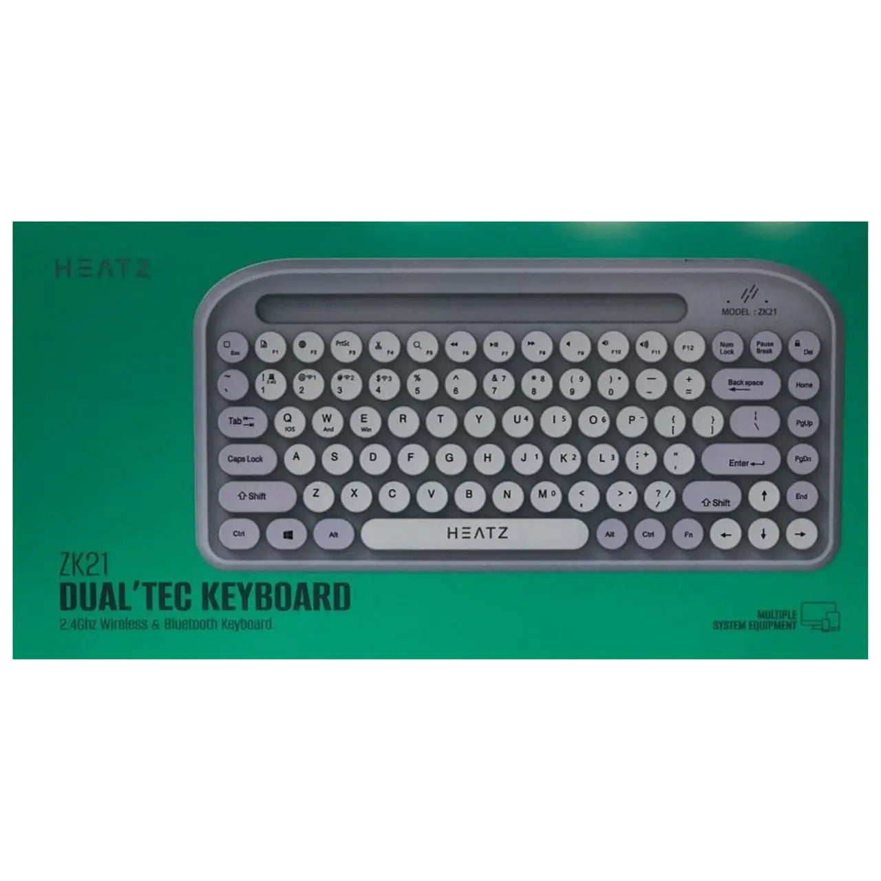 Heatz ZK21 Dual'Tec Keyboard PIXEL